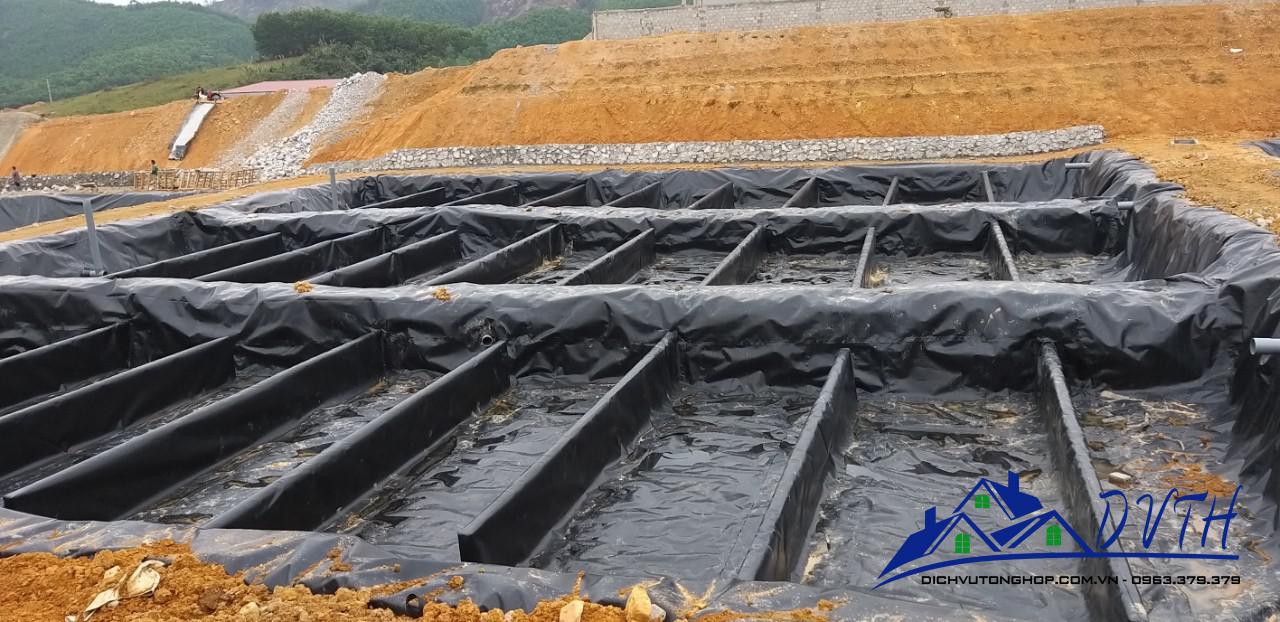 Thi công màng HDPE tại Bình Dương